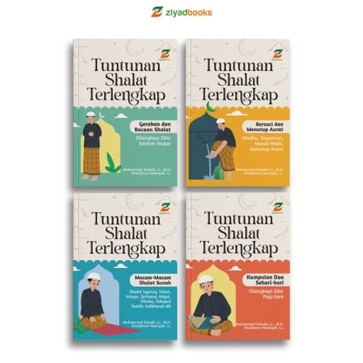 Buku Saku Tuntunan Shalat Terlengkap (isi 4 buku)