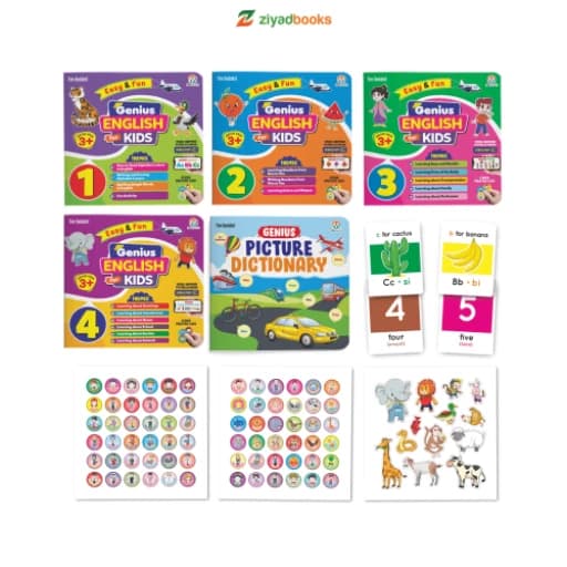 Paket Genius English For Kids new (KEEP PRIORITAS)