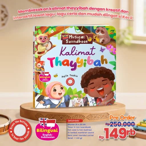 (PO) Musical Soundbook Kalimat Thayyibah